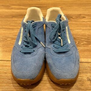 Sam Edelman Blue Suede Layla Sneaker